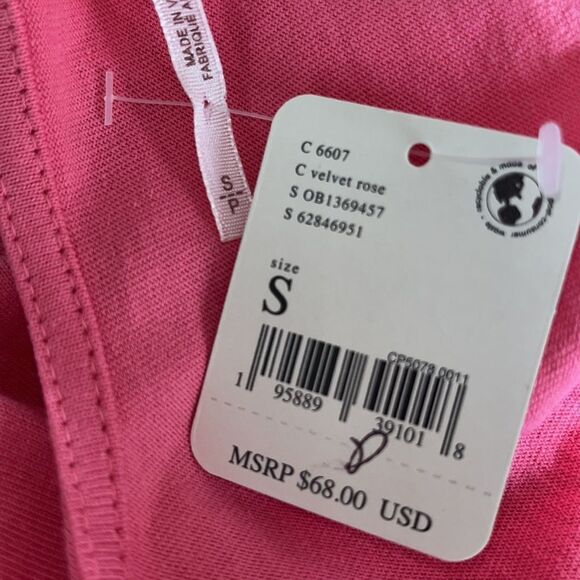 Free People Kitty Tee In Velvet Rose - Picture 4 of 4